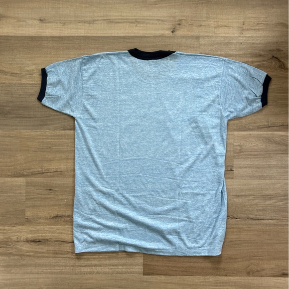 Vintage Single Stitch Russell Athletic Ringer T-Shirt Size XL - Picture 7 of 7